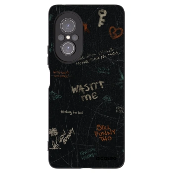Picasee husă neagră din silicon pentru Huawei Nova 9 SE - CONFESSION