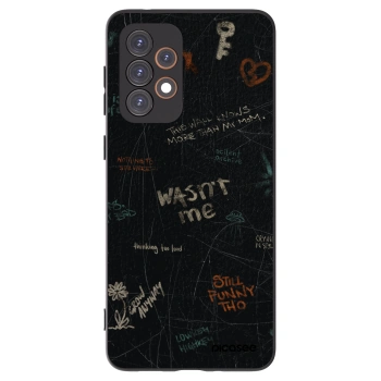 Picasee husă neagră din silicon pentru Samsung Galaxy A33 5G A336 - CONFESSION
