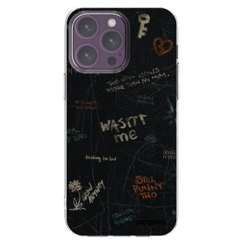 Picasee husă transparentă din silicon pentru Apple iPhone 14 Pro Max - CONFESSION