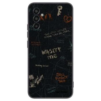Picasee husă neagră din silicon pentru Samsung Galaxy M13 M135F - CONFESSION