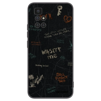 Picasee husă neagră din silicon pentru Xiaomi Redmi 10 (2022) - CONFESSION