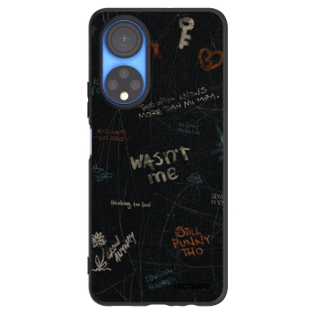 Picasee husă neagră din silicon pentru Honor X7 - CONFESSION