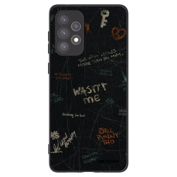 Picasee husă neagră din silicon pentru Samsung Galaxy A73 5G - CONFESSION