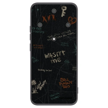Picasee husă neagră din silicon pentru Honor Magic5 Lite 5G - CONFESSION