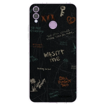 Picasee husă transparentă din silicon pentru Honor 8X - CONFESSION
