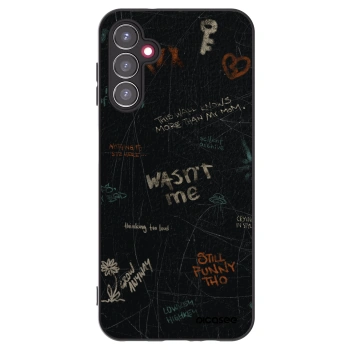 Picasee husă neagră din silicon pentru Samsung Galaxy A14 4G A145R - CONFESSION