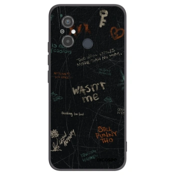 Picasee husă neagră din silicon pentru Xiaomi Redmi 12C - CONFESSION