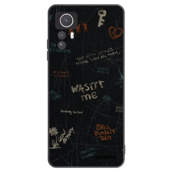 Picasee husă neagră din silicon pentru Xiaomi Redmi Note 12S - CONFESSION