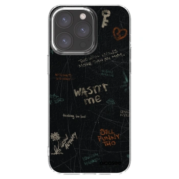 Picasee husă transparentă din silicon pentru Apple iPhone 15 Pro Max - CONFESSION