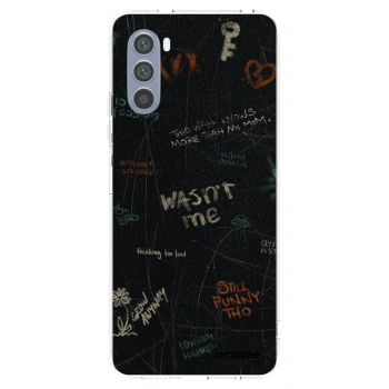 Picasee husă transparentă din silicon pentru Motorola Moto G62 - CONFESSION