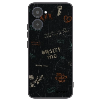 Picasee husă neagră din silicon pentru Realme 10 4G - CONFESSION