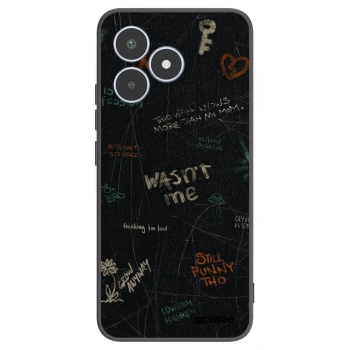Picasee husă neagră din silicon pentru Realme C53 - CONFESSION