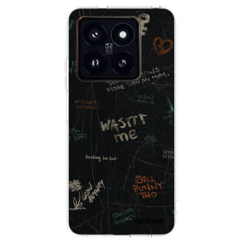 Picasee husă transparentă din silicon pentru Xiaomi 14 Pro - CONFESSION