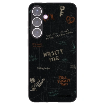 Picasee husă neagră din silicon pentru Samsung Galaxy S24+ S926B 5G - CONFESSION