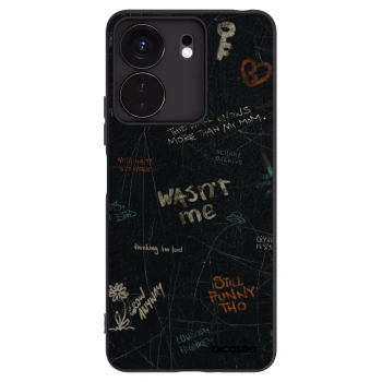 Picasee husă neagră din silicon pentru Xiaomi Redmi 13C 4G - CONFESSION