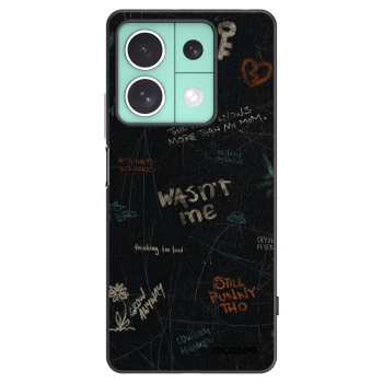 Picasee husă neagră din silicon pentru Xiaomi Redmi Note 13 5G - CONFESSION