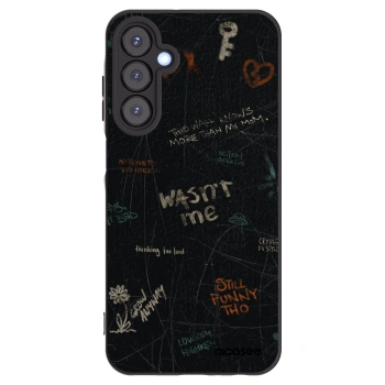 Picasee husă neagră din silicon pentru Samsung Galaxy A25 A256B 5G - CONFESSION