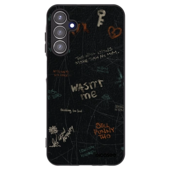 Picasee husă neagră din silicon pentru Samsung Galaxy A15 A155F 4G - CONFESSION