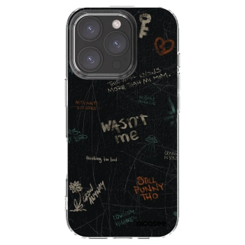 Picasee husă transparentă din silicon pentru Apple iPhone 16 Pro - CONFESSION