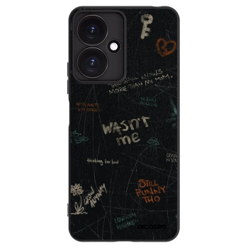 Picasee husă neagră din silicon pentru Xiaomi Redmi 13C 5G - CONFESSION