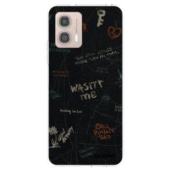 Picasee husă transparentă din silicon pentru Motorola Moto G53 5G - CONFESSION