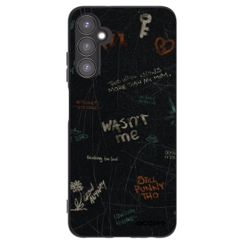 Picasee husă neagră din silicon pentru Samsung Galaxy A05s A057G - CONFESSION