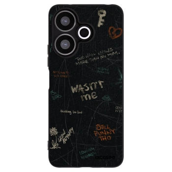 Picasee husă neagră din silicon pentru Xiaomi Redmi 13 4G - CONFESSION