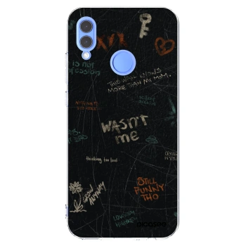 Picasee husă transparentă din silicon pentru Honor 10 Lite - CONFESSION
