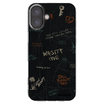 Picasee husă transparentă din silicon pentru Apple iPhone 16 Plus - CONFESSION