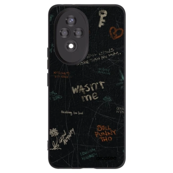 Picasee husă neagră din silicon pentru Honor 200 5G - CONFESSION