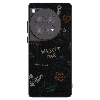 Picasee husă neagră din silicon pentru OnePlus 12 5G - CONFESSION