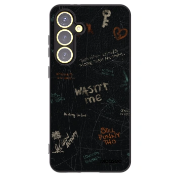 Picasee husă neagră din silicon pentru Samsung Galaxy S24 FE S721B - CONFESSION