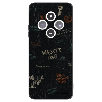 Picasee husă neagră din silicon pentru Xiaomi Redmi 14C - CONFESSION