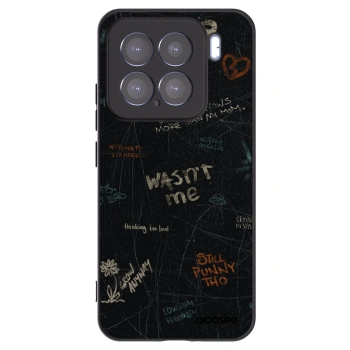 Picasee husă neagră din silicon pentru Xiaomi 15 - CONFESSION