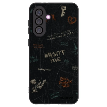 Picasee husă neagră din silicon pentru Samsung Galaxy A56 5G A566B - CONFESSION