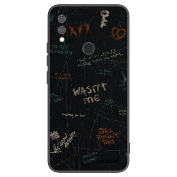 Picasee husă neagră din silicon pentru Xiaomi Redmi Note 7 - CONFESSION