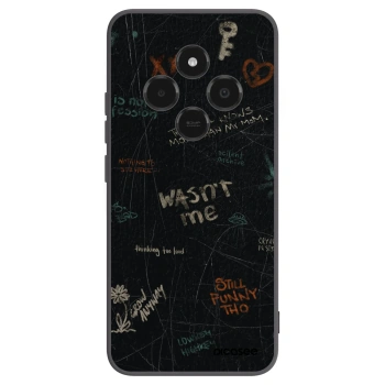 Picasee husă neagră din silicon pentru Xiaomi Poco C75 - CONFESSION