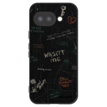 Picasee husă neagră din silicon pentru Google Pixel 9a - CONFESSION