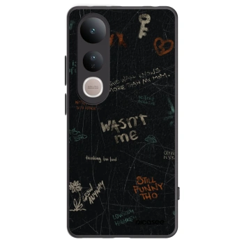 Picasee husă neagră din silicon pentru Vivo V50 Lite 5G - CONFESSION