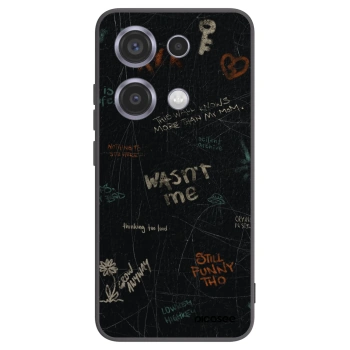 Picasee husă neagră din silicon pentru Xiaomi Redmi Note 14S - CONFESSION