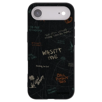 Picasee husă neagră din silicon pentru Apple iPhone Air - CONFESSION