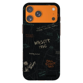 Picasee husă transparentă din silicon pentru Apple iPhone 17 Pro Max - CONFESSION