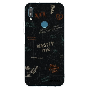 Picasee husă transparentă din silicon pentru Huawei Y6 2019 - CONFESSION