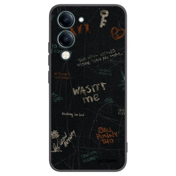 Picasee husă neagră din silicon pentru Vivo Y29s 5G - CONFESSION