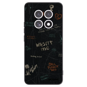 Picasee husă neagră din silicon pentru Xiaomi Redmi Note 15 - CONFESSION