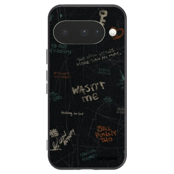 Picasee husă neagră din silicon pentru Google Pixel 10 - CONFESSION