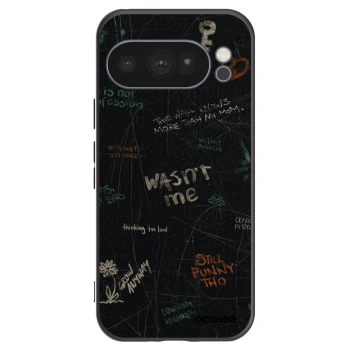 Picasee husă neagră din silicon pentru Google Pixel 10 Pro - CONFESSION