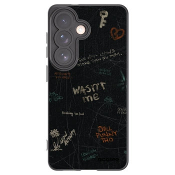 Picasee husă neagră din silicon pentru Samsung Galaxy S26 - CONFESSION