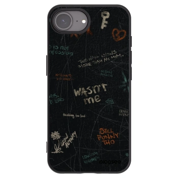 Picasee husă neagră din silicon pentru Apple iPhone 17e - CONFESSION