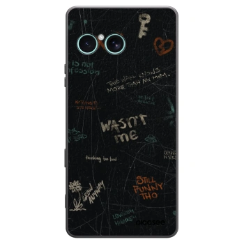 Picasee husă neagră din silicon pentru Sony Xperia 10 VII - CONFESSION